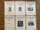 Revista Natura anul XVI 1927 - 10 numere an complet