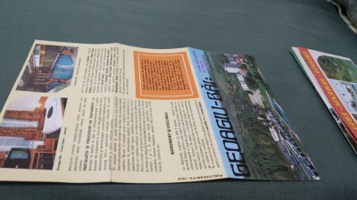 PLIANT/BROSURA GEOAGIU-BAI foto