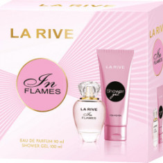 La Rive Set cadou In FLAMES apă de parfum + gel de duș, 1 buc