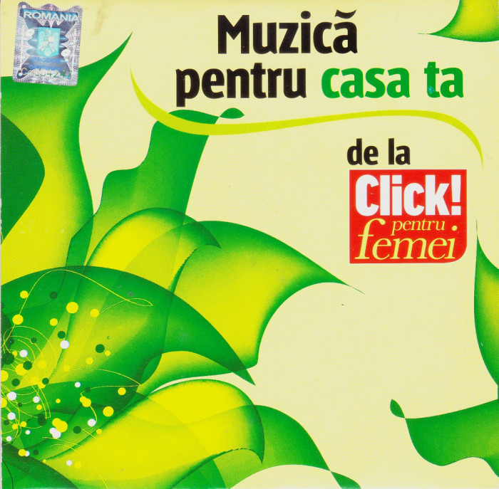 CD Pop: Muzica pentru casa ta ( supliment Click! pentru femei; in stare noua )