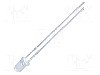 Dioda LED, 3mm, galbena, 2500mcd, 25mA, 2...2,4V, NTE Electronics - NTE30032