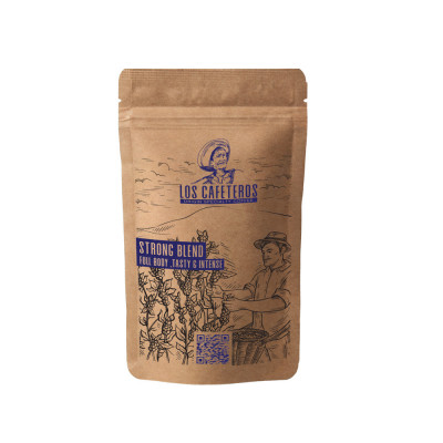 Cafea Los Cafeteros Strong Blend Boabe 250 g foto