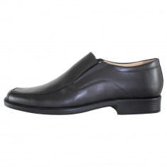 Pantofi eleganti barbati piele naturala - Nevalis negru - Marimea 39 foto