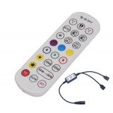 Controler RGB 24 Taste, 2 Ieșiri, 144W, Magic Smart, Telecomandă RF, Bluetooth, App LotusLantern, DC 5V-24V