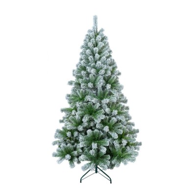 Brad artificial nins, 240 cm, aspect de iarnă autentică foto