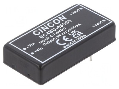 Convertor DC/DC 10W 4.7-9V la 5V 2000mA THT foto
