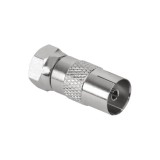 Adaptor mufa tv mama la F tata din cupru Cabletech