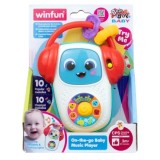 WINFUN PLAYER MUZICAL PORTABIL PENTRU BEBELUSI