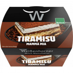 Tiramisu bio Mama mia, 100g Weisenhorner Milch Manufaktur