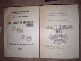 Tolerante si masurari tehnice (partile I, II)- Aurel Railenu