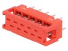 Conector TE Connectivity Micro-MaTch Adaptor 10 Pini THT/IDC 1.27mm Sistem Antivibratii