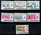 Sabah(Malaysia) 1965 - Flori, orhidee, serie neuzata