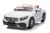 Cumpara ieftin Masinuta electrica Mercedes S650 MAYBACH, pentru copii 2-7 ani, 90W, 12V, echipare premium, alba
