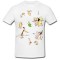 Tricou &quot; Vector Cow and Chicken &quot;
