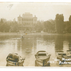 5098 - BUCURESTI Park Carol I, Muzeul Militar - old postcard real PHOTO - unused