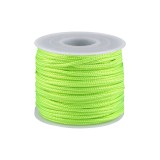 Cordelina paracord Crisalida, diametru 2.5 mm, lungime 25 m, Verde neon