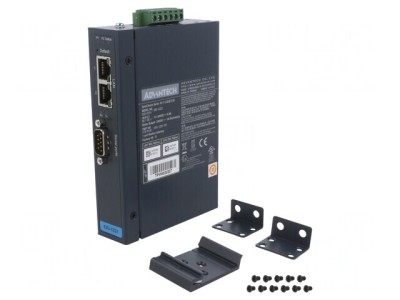 Server Porturi Seriale 3 Porturi 12-48VDC RJ45 x2 EKI foto
