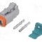 Conector auto, AT, 2 pini, AMPHENOL - AT06-2S-KIT01