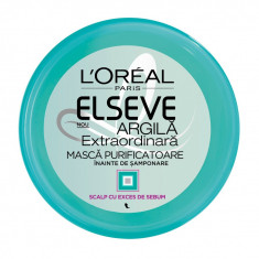 L Oreal Elseve Masca de par pre samponare 150 ml Argila Extraordinara pentru scalp cu exces de sebum foto