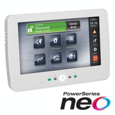 Tastatura touch screen color 7&#039;, 128 zone, SERIA NEO - DSC HS2TCHPEE1