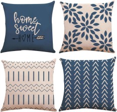 Huse de perna YLL 18x18, Huse de perna pentru canapea, Huse de perna decorative pentru exterior, set de 4 pentru canapea extensibila ?i ma?ina 18x18 i foto