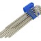 Set chei Torx cu protecţie lungă 9 buc. - Set chei Torx cu protecţie lungă