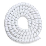 Protecție spiralată pentru cablu trotinetă electrică, alb, 110 cm, eWheel | Motorevolution (copie)