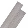 Plăci de pardoseală, gri &icirc;nchis, 5,26 m&sup2;, 2 mm, PVC
