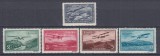 ROMANIA 1931 LP 94 VEDERI POSTA AERIANA SERIE SARNIERA