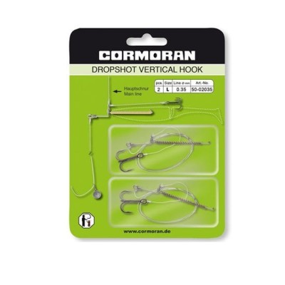 MONTURA CORMORAN DROP SHOT VERTICAL MARIME L 2BUC foto