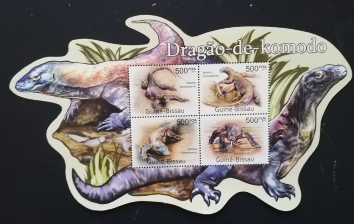 GUINEA BISSAU - DRAGONI DE KOMADO- coala mica, NEOBLITERATA -G BIS 311