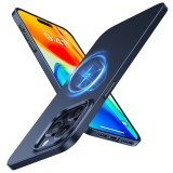 Husa iPhone 15 Pro Torras OriginFit-Mag Series, albastru