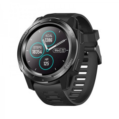 Ceas Smartwatch ZEBLAZE VIBE 5 bluetooth 4.0, IP67 5ATM waterproof, cu HR si multisport tracking, negru foto