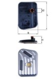 Filtru hidraulic cutie de viteze automata Ford C-Max, C-Max II, Focus II, Focus III, Galaxy II, Galaxy III, Grand C Max, Kuga I, Kuga II Motor 1.0