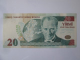 Turcia 20 Lirasi/Lire 2005