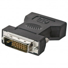 Adaptor DVI-I 24+5 mama la Dvi-d 24+1 tata Goobay