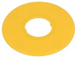 Inel de avertizare plat 22mm &Oslash; montare 22mm &Oslash; 60mm