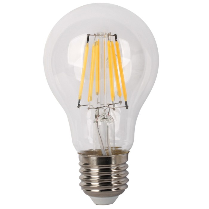 Bec LED filament Hoff clasic A60 E27 8W 970lm lumina neutra 4000 K