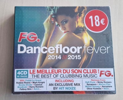 Dancefloor Fever 2014-2015 compilatie 4CD (Avicii, Fatboy Slim, Cassius, Hit Noize) foto