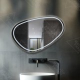 Oglinda LED , 80x45cm, Disegno Touch Marcello, Sistem Dezaburire, Dimabila ModernLight Concept