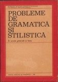 C1561 Probleme de gramatică și stilistică &icirc;n școala generală și liceu, coordonator G Beldescu, 1967