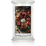 Kringle Candle Cinnamon Apple Wreath lum&acirc;nare parfumată 624 g