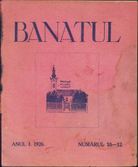 HST C2041 Revista Banatul 10-12/1926 foto