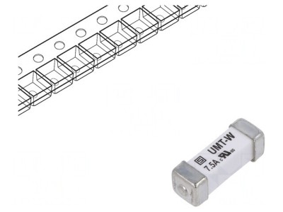 Siguranţă &amp;Icirc;nt&amp;acirc;rziere 7,5A 125V SMD Cupru foto