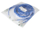5 cabluri de legătură LED EasyLan Cat. 6A ISO/IEC, 3 m, CS1OBADAD0030, nou / New