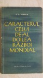 G. A. Deborin - Caracterul celui de-al doilea razboi mondial