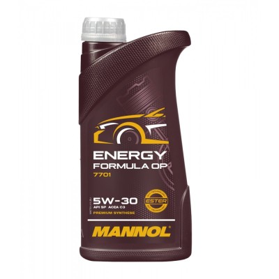 Ulei Motor MANNOL Energy Formula OP 5W-30 - 1 Litru, Sintetic cu Ester (GM dexos2, Low SAPS) foto