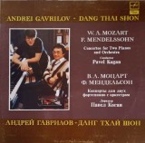Disc vinil, LP. CONCERTO FOR TWO PIANOS AND ORCHESTRA-Andrei Gavrilov, Dang Thai Shon, W. A. Mozart, F. Men-255091, Melodia