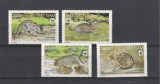 Vietnam 2010-WWF,Fauna,Pisica pescar,serie 4 valori,MNH,Mi.3553-3556, Nestampilat