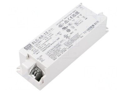 Alimentator LED 60W 12VDC 0&amp;divide;5A 155&amp;divide;400VDC foto